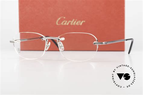 cartier brille herren randlos